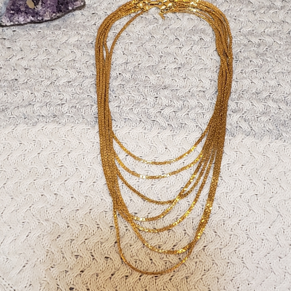 Vintage D'orlan 7 strand necklace